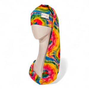 Rainbow Tie Dye NillyNoggin EEG Cap