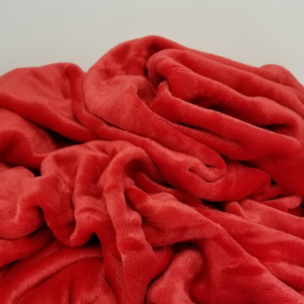 Red VelvetLoft Throw Blanket