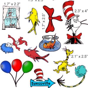 Dr. Seuss seizure helmet stickers