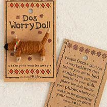 Miniature Dog Worry Doll